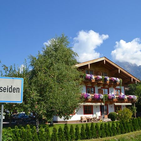 Ramseiderhof Lägenhet Saalfelden Exteriör bild