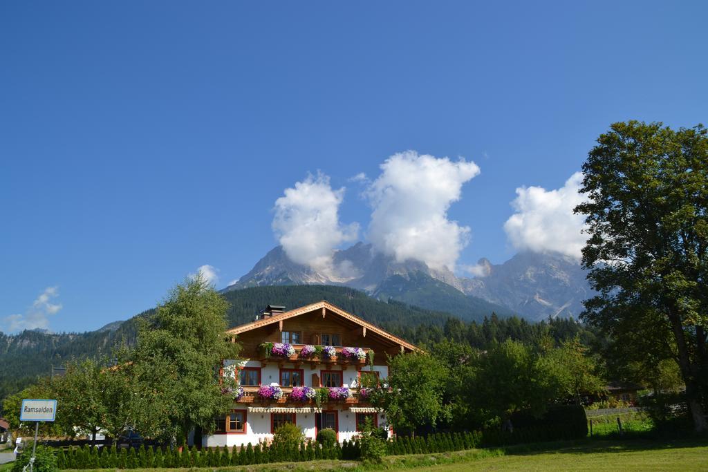 Ramseiderhof Lägenhet Saalfelden Exteriör bild